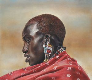 Maasi warrior, website size